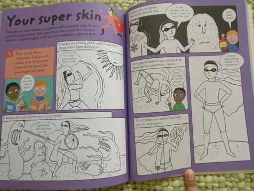 Factivity kids books Journey around your body for kids