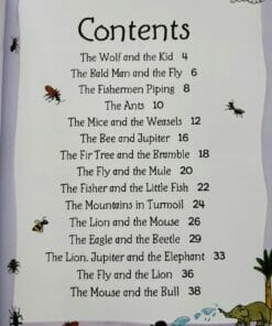 Aesop's Fables - The Mice And The Weasels And Other Aesop's Fables - Contents Index Page