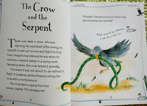 Aesops Fables The Fox And The Stork And Other Aesops Fables The Crow and the Serpent