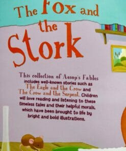Aesop's Fables - The Fox And The Stork And Other Aesop's Fables - Back Cover