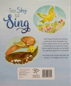 Too Shy to Sing Back Cover