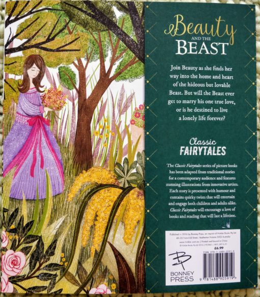 Classic Fairy Tales Beauty and the Beast BackCover
