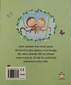 Cupcake Story Book – Stop Monkeying Around - BackCover