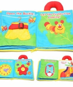My Quiet Book Cloth Book - Inside6 pages