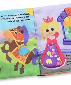 Cloth Book with Flaps – The Tale of Sir Prance-a-lot inside