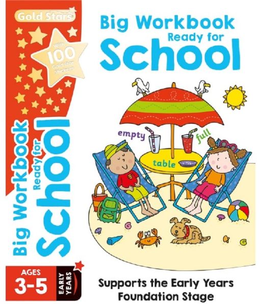 Gold Stars Big Workbook Ready for School Ages 3 5 Cover