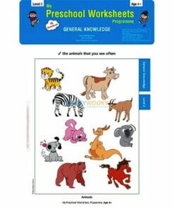 General Knowledge Worksheets Level 2 Age4 9788184991512