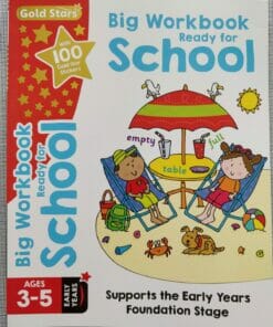 Gold Stars Big Workbook Ready for School Ages 3-5 Cover3