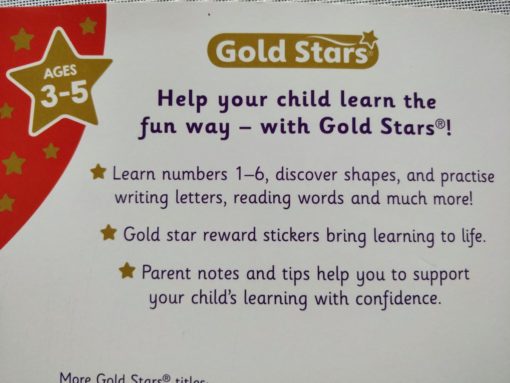 Gold Stars Big Workbook Ready for School Ages 3 5 Inside9