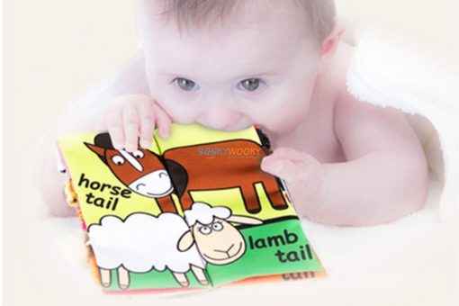 Farm Tails cloth book inside 1