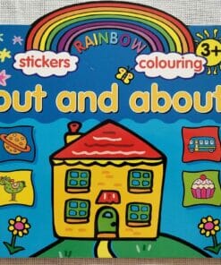 Rainbow Stickers Colouring Out and About (1)
