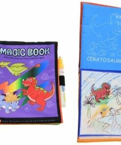 Reusable Magic water colouring book Dinosaurs Inside (3)