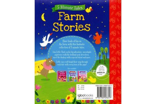 5 Minute Tales Farm Stories Igloo Books 9781785576317 Back Cover 1