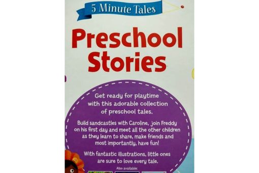 5 Minute Tales Preschool Stories Igloo Books 9781786704726 Back Cover