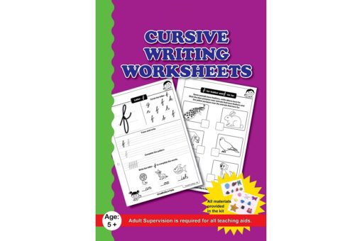 Cursive Writing Worksheets with Craft Material