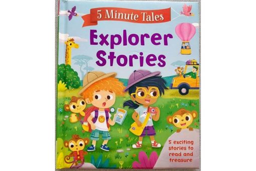 Five Minute Tales Explorer Stories Igloo Books Front Cover 9781786704856 1