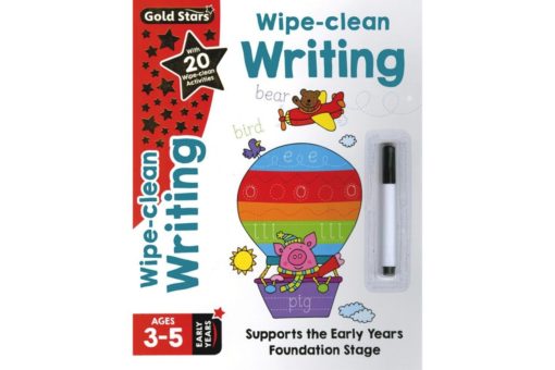 Gold Stars Wipe Clean Writing