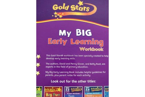 Gold Stars Workbooks My Big Early Learning Workbook 9781472366795 back cover