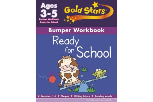 Gold Stars Workbooks Ready For School Bumper Workbook 9781472366771 ages 3 5