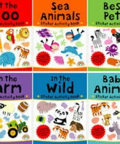 Sticker Activity Suitcase Animals All titles