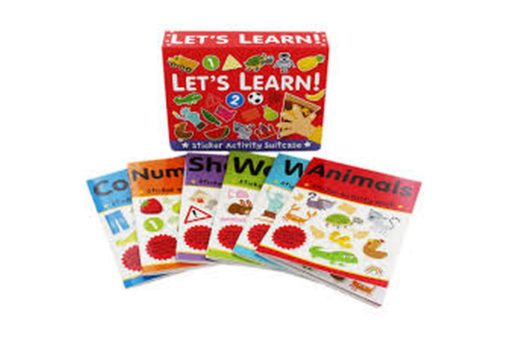 Sticker Activity Suitcase Lets Learn All Titles 2