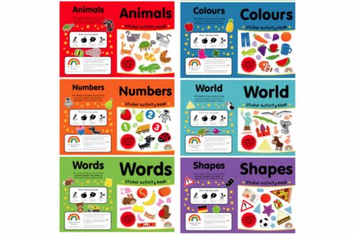 Sticker Activity Suitcase Lets Learn All Titles 3