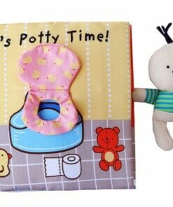 Its Potty time Cloth Book Quiet Book
