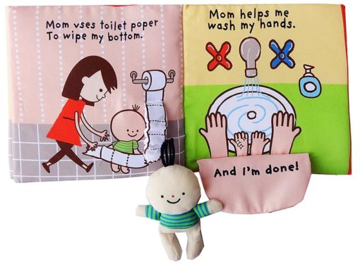 Its Potty time Cloth Book Quiet Book inside4