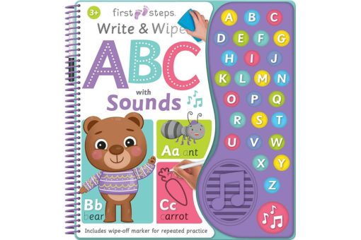 ABC with Sounds First Steps Write Wipe 9781488904752 1