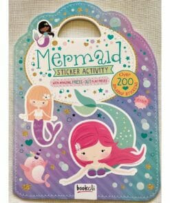 Mermaid Sticker Activity Carry Case Bookoli Cover