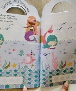 Mermaid Sticker Activity Carry Case Bookoli inside pages (1)
