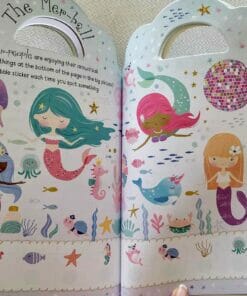 Mermaid Sticker Activity Carry Case Bookoli inside pages (3)