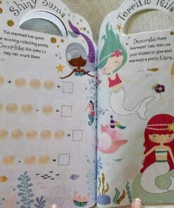 Mermaid Sticker Activity Carry Case Bookoli inside pages (4)