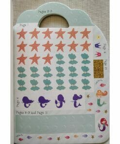 Mermaid Sticker Activity Carry Case Bookoli sticker pages (2)