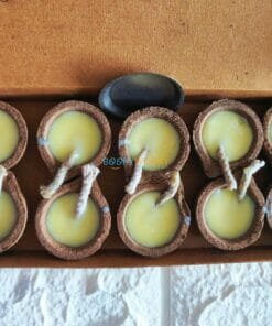 Ecofriendly Diwali Diyas with ghee - Pack of 10 - Image 2