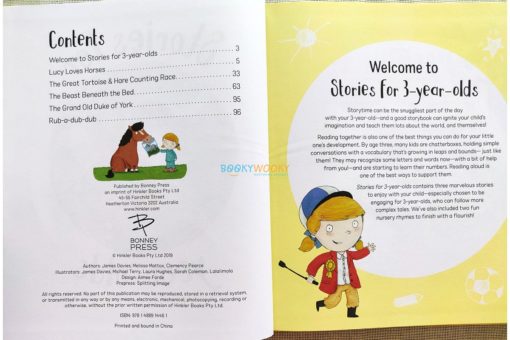 Stories for 3 year olds Bonney Press 9781488936012 inside 2