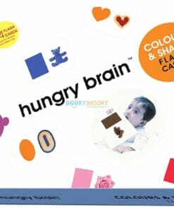 Colours & Shapes Flashcards cover by Hungry Brain