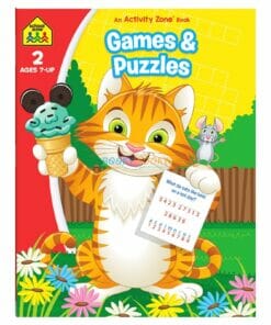 Games & Puzzles An Activity Zone Book School Zone 9781488941665