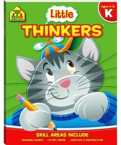 Little Thinkers Kindergarten Workbook Green Cat 9781743637852