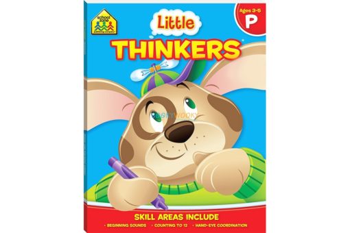 Little Thinkers Preschool Workbook Blue Dog 9781743637845