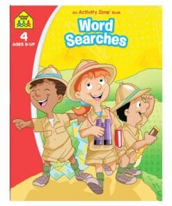 Word Searches An Activity Zone Book School Zone 9781488941771