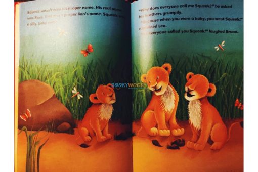 Squeak the Lion 9780857264381 inside page