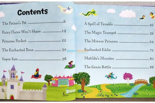 A Treasury of Magical Adventure Stories 2 Index page contents