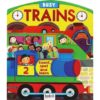 Busy Trains Shape Book count spot and learn 9781787720992 cover page 1