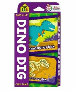 Dino Dig Card Game School Zone Flash Cards 9781488940477 cover page
