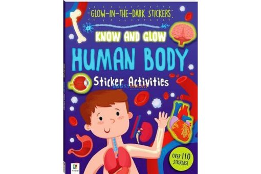 Know and Glow Human Body Sticker Activities 9781488936586 cover page