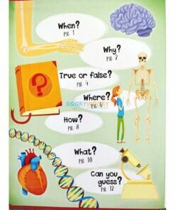 Lift A Flap Book Amazing & Curious Facts about the Human Body (1)