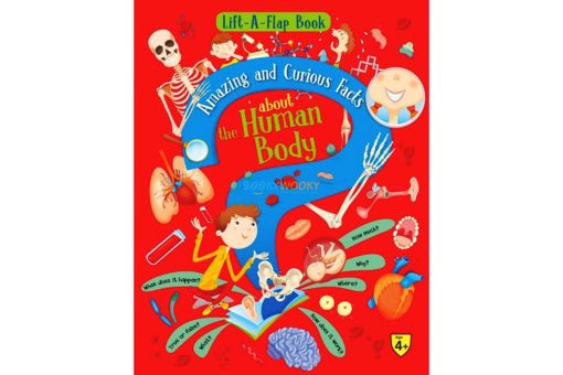 Lift A Flap Book Amazing Curious Facts about the Human Body 9788184996937 cover page