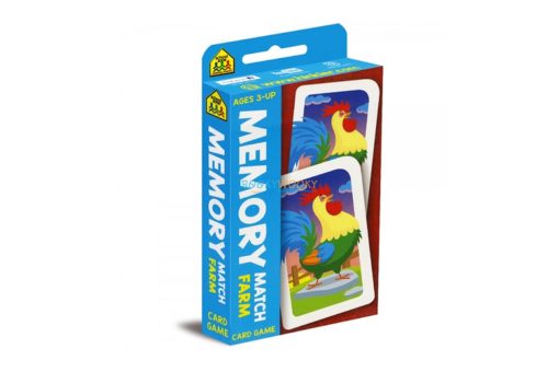 Memory Match Farm Card Game 9781488940415 cover page