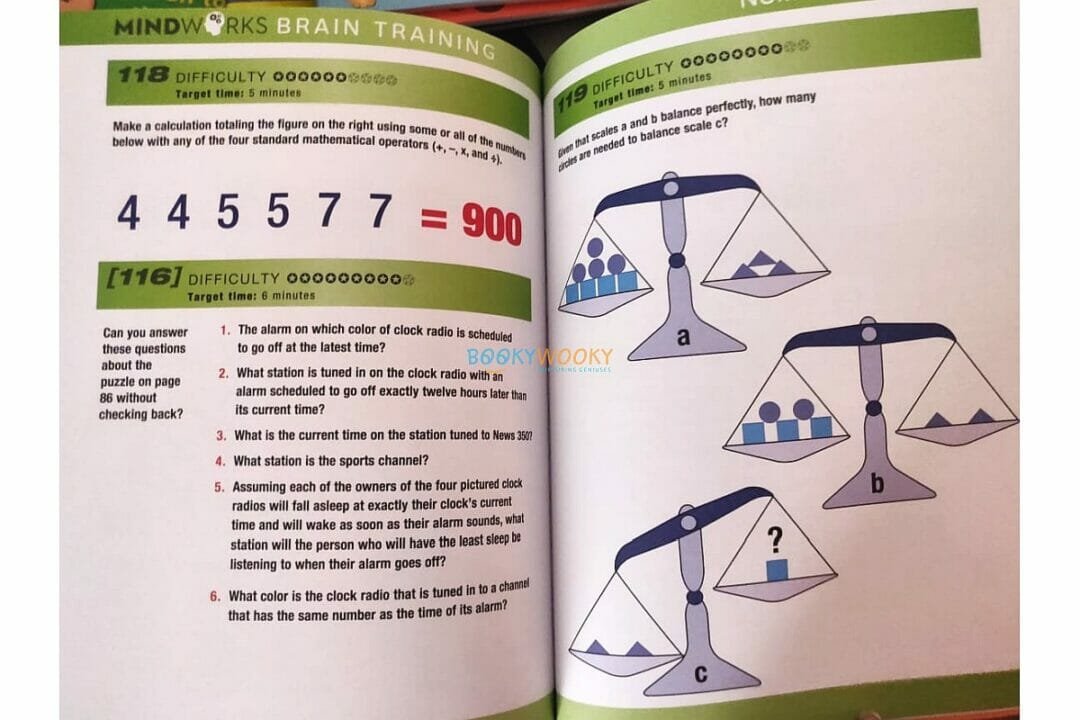 Mindworks Brain Training Numeric Puzzles (3)